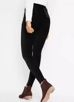 Needlecord Leggings -Mesh Sleeve Shop Needlecord Leggings957290FRSP W01