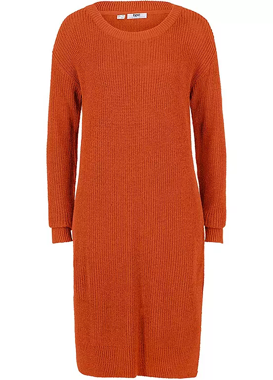Oversize Side Slit Knitted Dress 5 Oversize Side Slit Knitted Dress - Image 3
