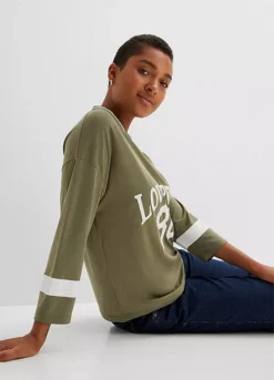 Oversized Print T-Shirt -Mesh Sleeve Shop Oversized Print T Shirt934867FRSP W03