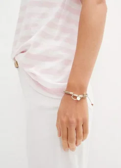 Pack Of 2 Crew Neck Stripe T-Shirts -Mesh Sleeve Shop Pack of 2 Crew Neck Stripe T Shirts906515FRSP W04