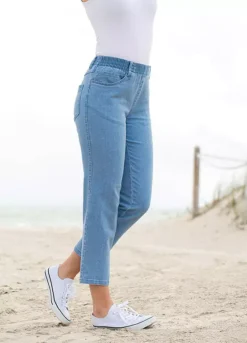 Pack Of 2 Cropped Trousers -Mesh Sleeve Shop Pack of 2 Cropped Trousers958727FRSL