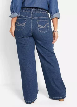Paper Bag Waist Jeans -Mesh Sleeve Shop Paper Bag Waist Jeans945457FRSB W01