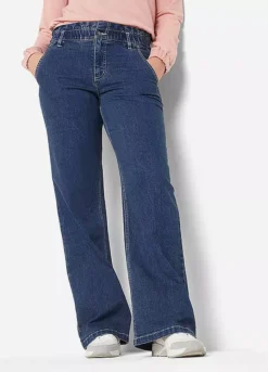 Paper Bag Waist Jeans -Mesh Sleeve Shop Paper Bag Waist Jeans945457FRSP