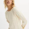 Piped Jersey Top -Mesh Sleeve Shop Piped Jersey Top946292FRSP