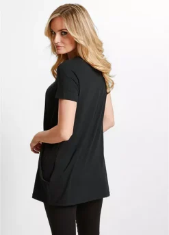 Pocket Smock Tunic -Mesh Sleeve Shop Pocket Smock Tunic904413FRSP W02