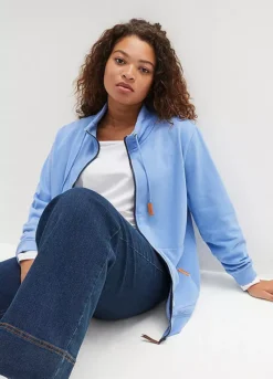 Pocket Zip Hoodie -Mesh Sleeve Shop Pocket Zip Hoodie935149FRSB W02