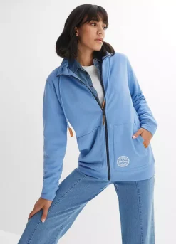 Pocket Zip Hoodie -Mesh Sleeve Shop Pocket Zip Hoodie935149FRSP