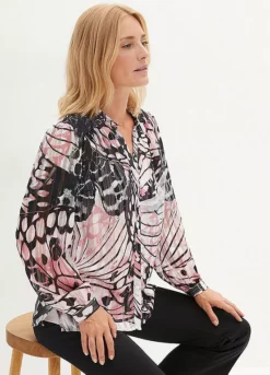 Printed Chiffon Blouse