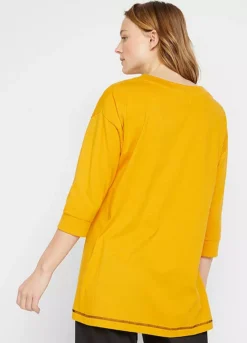 Printed Top -Mesh Sleeve Shop Printed Top967282FRSP W01