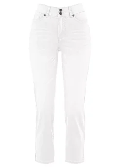 Push-Up Straight Leg Jeans -Mesh Sleeve Shop Push Up Straight Leg Jeans911473FRSC