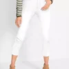 Push-Up Straight Leg Jeans -Mesh Sleeve Shop Push Up Straight Leg Jeans911473FRSP