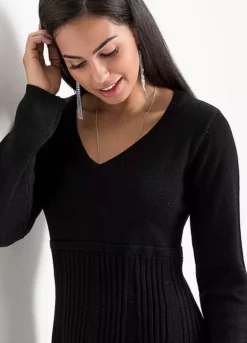 Rib Knit Mini Dress 9 Rib Knit Mini Dress -Mesh Sleeve Shop Rib Knit Mini Dress970940FRSP W02