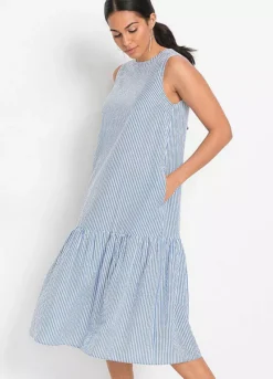 Seersucker Stripy Dress