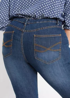 Skinny Jeans -Mesh Sleeve Shop Skinny Jeans910201FRSB W03