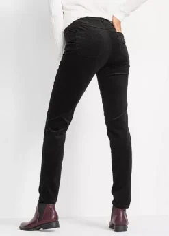 Slim Fit Cord Trousers -Mesh Sleeve Shop Slim Fit Cord Trousers959174FRSP W01