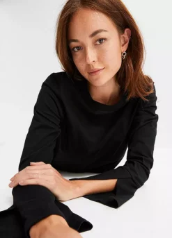 Slit Cuff Top -Mesh Sleeve Shop Slit Cuff Top903340FRSP W02