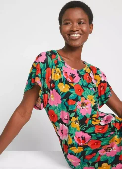 Slub Yarn T-Shirt -Mesh Sleeve Shop Slub Yarn T Shirt953854FRSP W02