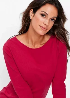 Smooth Knit Dress -Mesh Sleeve Shop Smooth Knit Dress959135FRSP W02