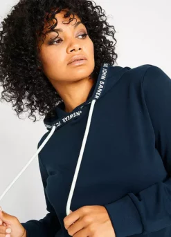 Sporty Sweatshirt Dress -Mesh Sleeve Shop Sporty Sweatshirt Dress935653FRSB W02