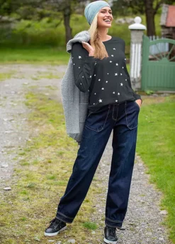 Star Print Top -Mesh Sleeve Shop Star Print Top927721FRSL