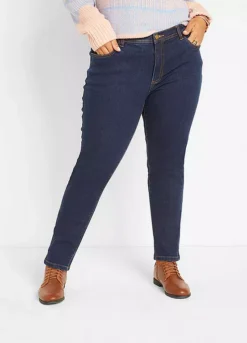 Straight Leg Winter Jeans