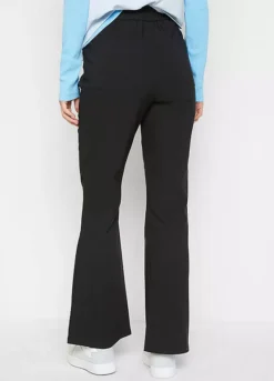 Stretch Flared Trousers -Mesh Sleeve Shop Stretch Flared Trousers968162FRSP W01