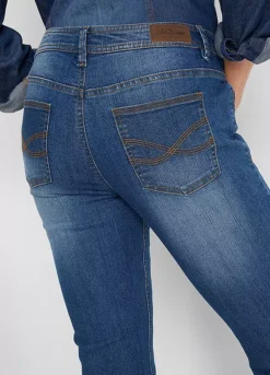 Stretch Jean Capris -Mesh Sleeve Shop Stretch Jean Capris940745FRSP W02