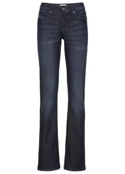 Stretchy Bootcut Jeans -Mesh Sleeve Shop Stretchy Bootcut Jeans935844FRSC