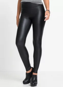Stretchy Coated Leggings