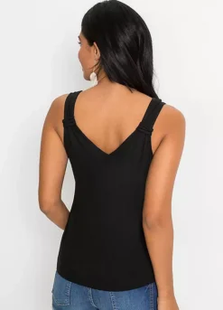 Sustainable Vest Top -Mesh Sleeve Shop Sustainable Vest Top916686FRSP W01