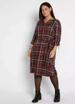Tartan Shirt Dress