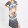 Tie Dye Maxi Dress 1 Tie Dye Maxi Dress -Mesh Sleeve Shop Tie Dye Maxi Dress956938FRSP
