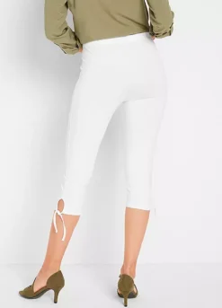 Tie Hem Leggings -Mesh Sleeve Shop Tie Hem Leggings953188FRSP W01