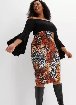 Tiger Print Dress
