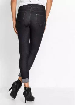 Turn-Up Jeggings -Mesh Sleeve Shop Turn Up Jeggings937170FRSP W01