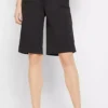 Wide Leg Cotton Shorts -Mesh Sleeve Shop Wide Leg Cotton Shorts942616FRSP