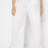 Wide Leg Denim Jeans -Mesh Sleeve Shop Wide Leg Denim Jeans948322FRSB