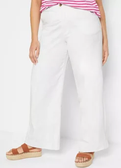 Wide Leg Denim Jeans