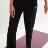 Wide Leg Jersey Trousers