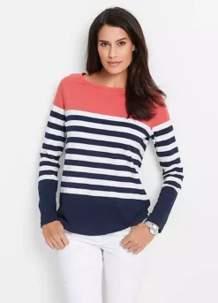 Bonprix Boat Neck T-Shirt