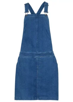 Bonprix Denim Pinafore -Mesh Sleeve Shop bonprix Denim Pinafore968659FRSC