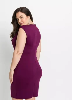 Bonprix Lattice Strap Dress -Mesh Sleeve Shop bonprix Lattice Strap Dress924964FRSB W01