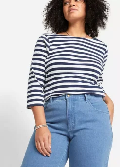 Bonprix Mom Jeans -Mesh Sleeve Shop bonprix Mom Jeans942018FRSB W02