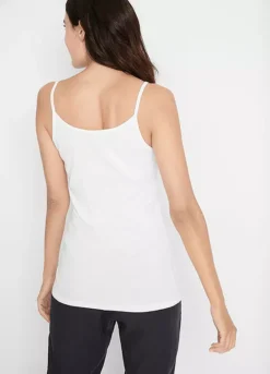 Bonprix Pack Of 3 Essential Camis -Mesh Sleeve Shop bonprix Pack Of 3 Essential Camis914554FRSP W01