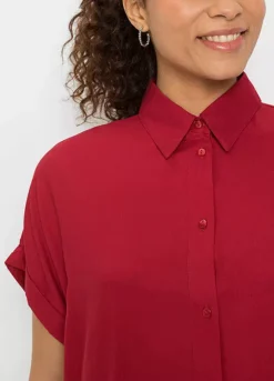 Bonprix Shirt Dress -Mesh Sleeve Shop bonprix Shirt Dress939548FRSP W03